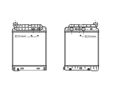RADIATOR 31002146 International Radiators