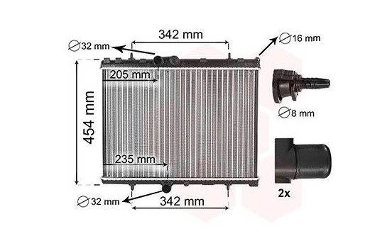 RADIATOR 40012709 International Radiators Plus, Image 2