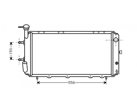 RADIATOR 51002012 International Radiators