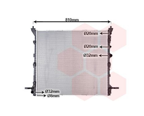 Radiator 58012729 International Radiators