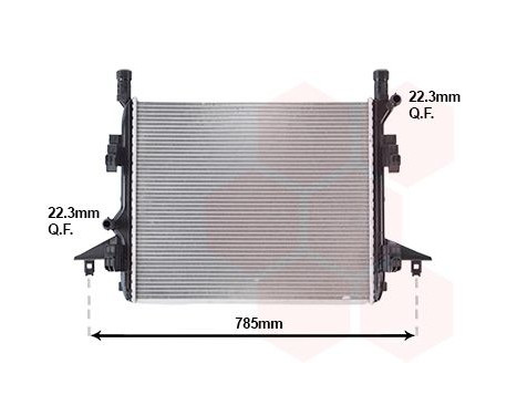 RADIATOR 58012736 International Radiators