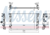 Radiator 606230 Nissens