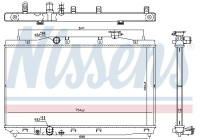 Radiator 606294 Nissens