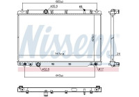 Radiator 606298 Nissens