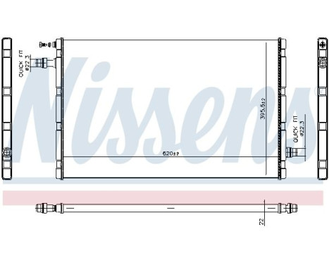 Radiator 606327 Nissens