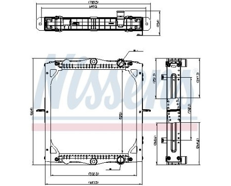 Radiator 606770 Nissens, Image 5