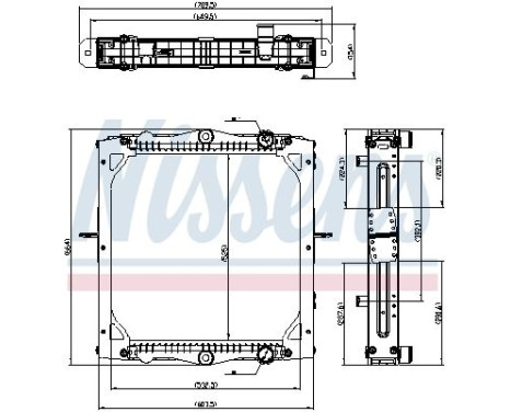 Radiator 606776 Nissens, Image 5