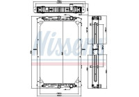 Radiator 606777 Nissens