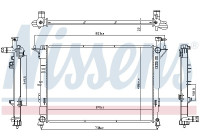 Radiator 606824 Nissens