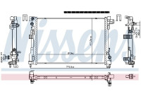 Radiator 606869 Nissens