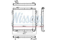Radiator 606946 Nissens