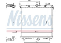 Radiator 607031 Nissens