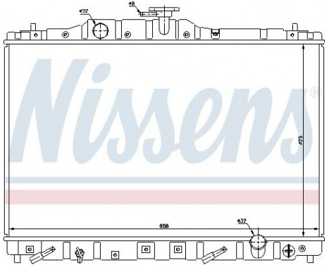 Radiator 63313 Nissens, Image 6