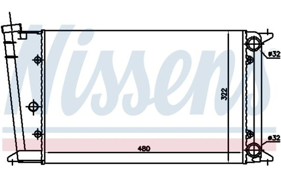 Radiator 65020 Nissens, Image 6