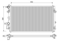 Radiator 701331 Valeo