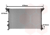 RADIATOR 82012760 Van Wezel