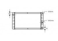 RADIATOR 85+ 2000 A 59002058 International Radiators