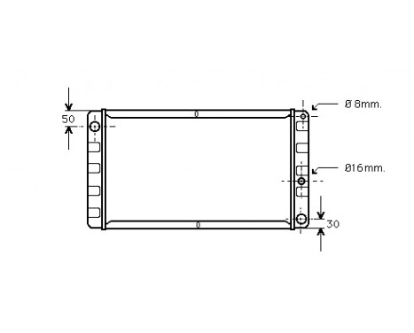 RADIATOR 85+ 2000 A 59002058 International Radiators