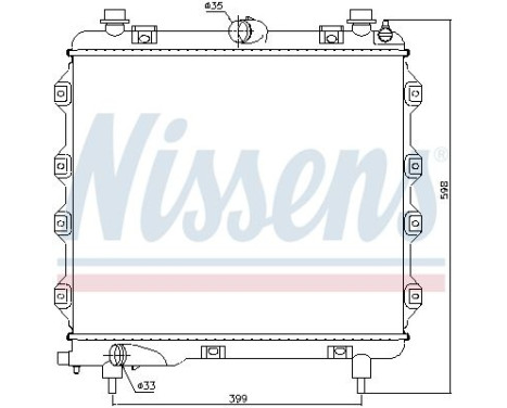 Radiator CR2148 Ava Quality Cooling, Image 2