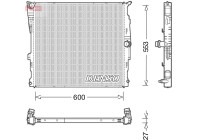 Radiator DRM05008 Denso