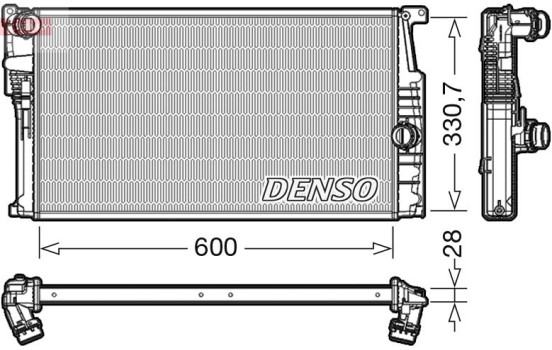 Radiator DRM05015 Denso