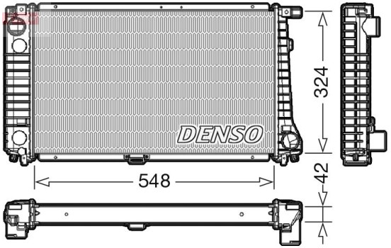 Radiator DRM05016 Denso