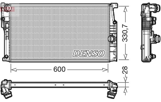 Radiator DRM05120 Denso