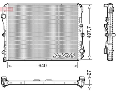 Radiator DRM17116 Denso