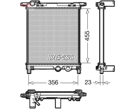 Radiator DRM32036 Denso