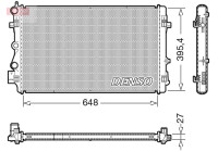 Radiator DRM32051 Denso