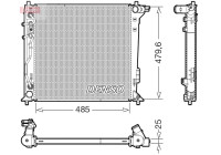 Radiator DRM41030 Denso