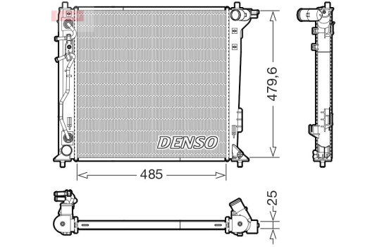 Radiator DRM41030 Denso