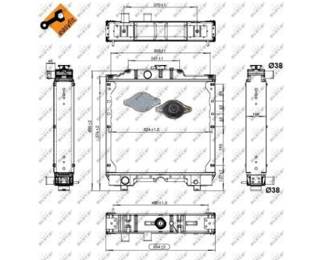 Radiator EASY FIT, Image 3