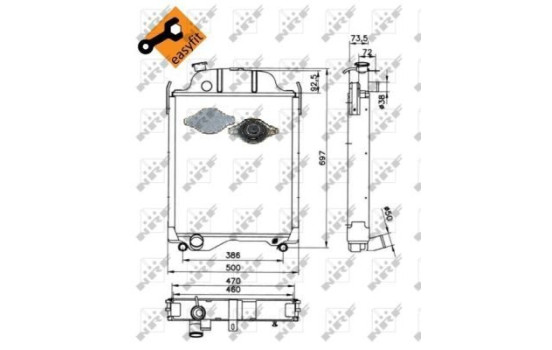 Radiator EASY FIT, Image 5