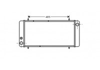 Radiator, engine cooling 02002040 International Radiators