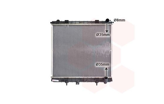 Radiator, engine cooling 02002173 International Radiators, Image 2