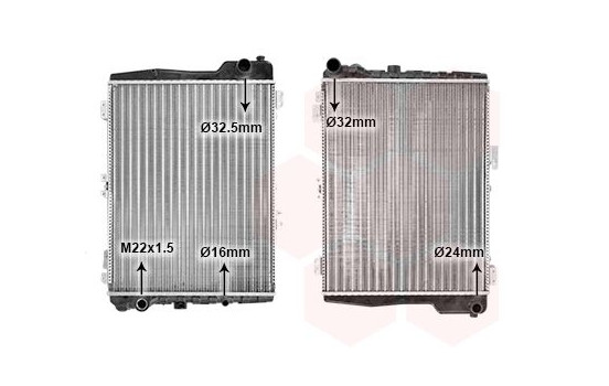 Radiator, engine cooling 03002040 International Radiators, Image 2