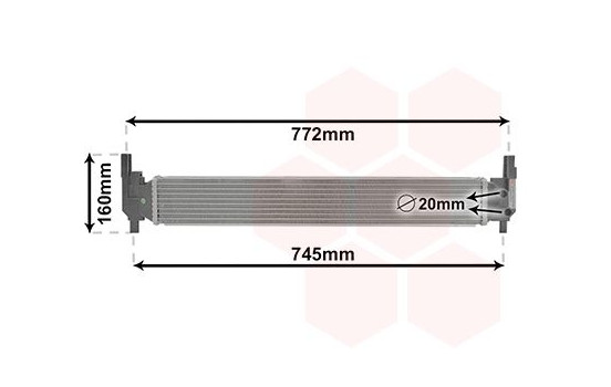 Radiator, engine cooling 03002346 International Radiators, Image 2
