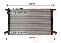 Radiator, engine cooling 03012721 International Radiators
