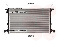 Radiator, engine cooling 03012721 International Radiators