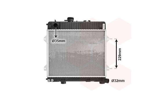 Radiator, engine cooling 06002031 International Radiators, Image 2