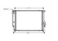 Radiator, engine cooling 06002096 International Radiators