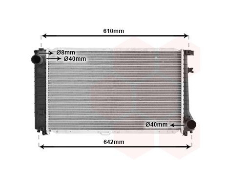 Radiator, engine cooling 06002104 International Radiators, Image 2