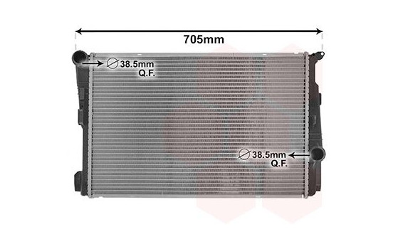 Radiator, engine cooling 06012709 International Radiators