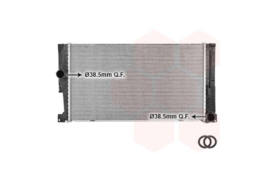 Radiator, engine cooling 06012714 International Radiators