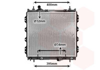 Radiator, engine cooling 07002072 International Radiators