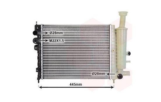 Radiator, engine cooling 09002040 International Radiators, Image 2