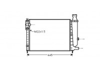 Radiator, engine cooling 09002046 International Radiators