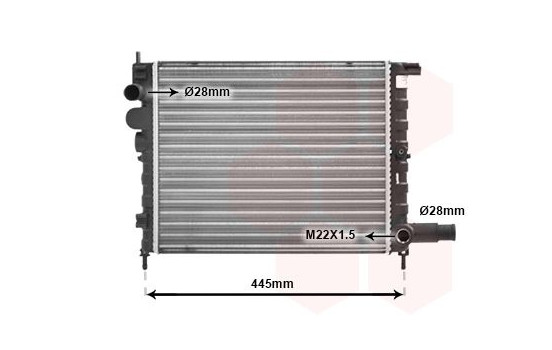 Radiator, engine cooling 09002070 International Radiators, Image 2