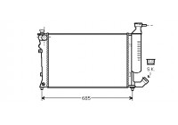 Radiator, engine cooling 09002259 International Radiators
